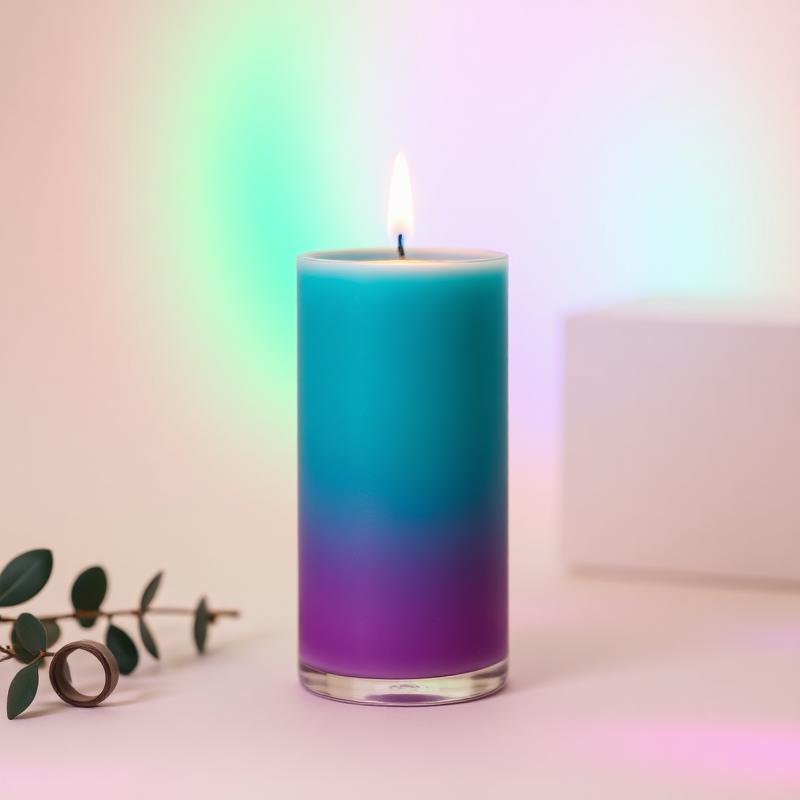 Pillar Candle — colourful home fragrance product by SETRUM LIMITED